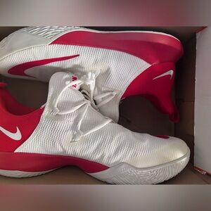 Nike Mens' Zoom Shift 2 TB Basketball Shoes, AR0461-600 (University Red/White,